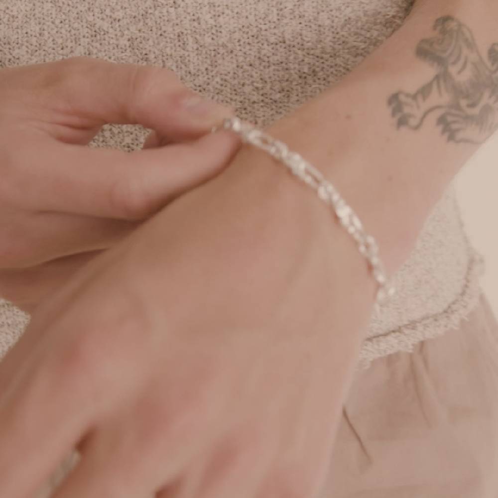 Pilgrim RANI Recyceltes Armband Versilbert