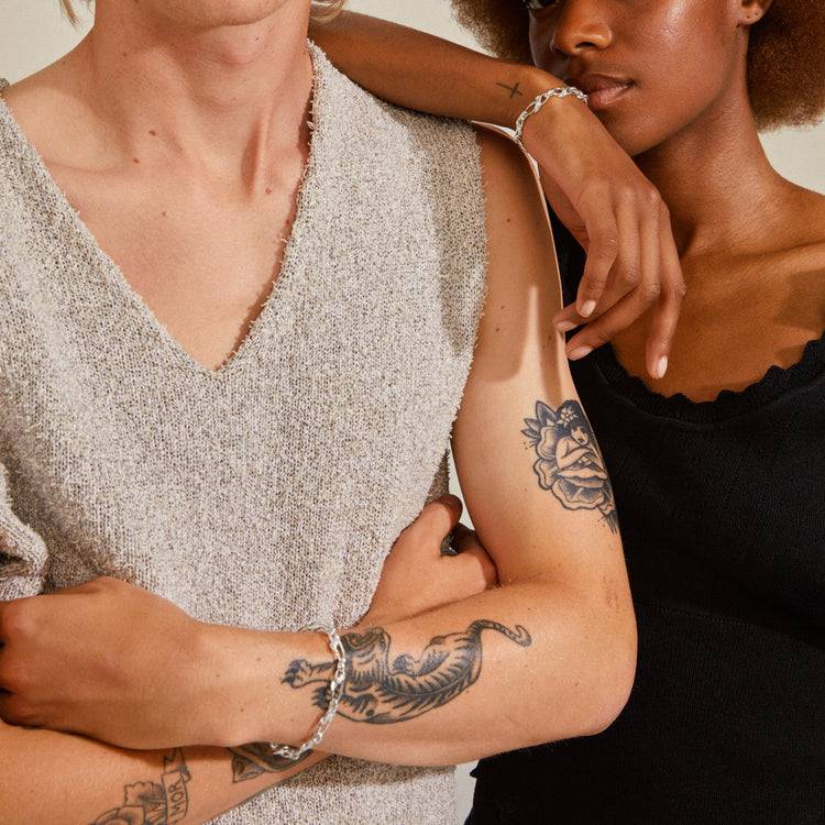 Pilgrim RANI Recyceltes Armband Versilbert