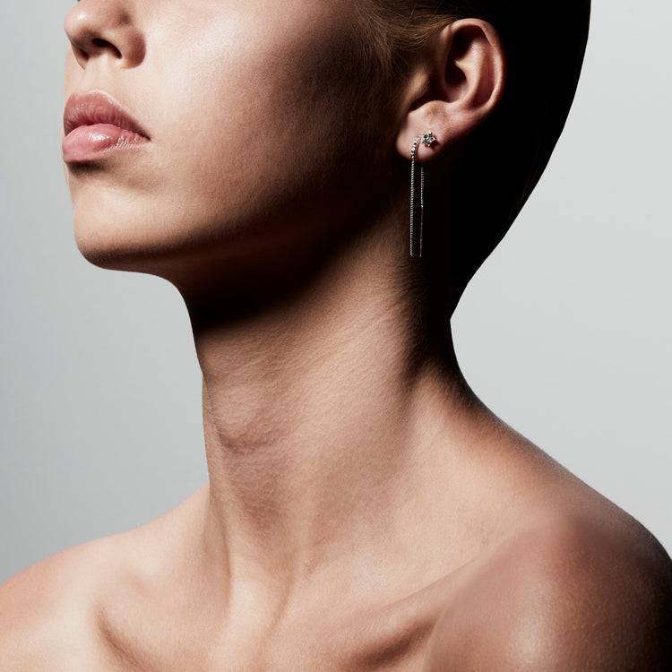 Pilgrim REBECCA Kristallohrringe, Versilbert