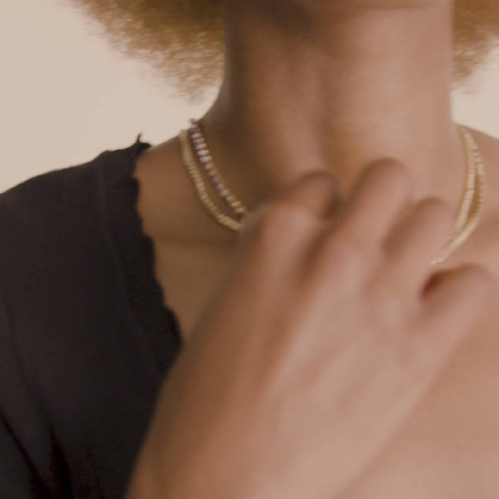 Pilgrim REIGN Halsketten, 2-in-1-Set, Vergoldet