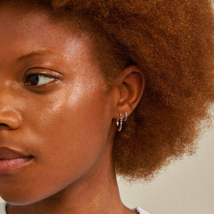 Pilgrim REIGN Recycelte Hoops, 2-in-1-Set, Vergoldet