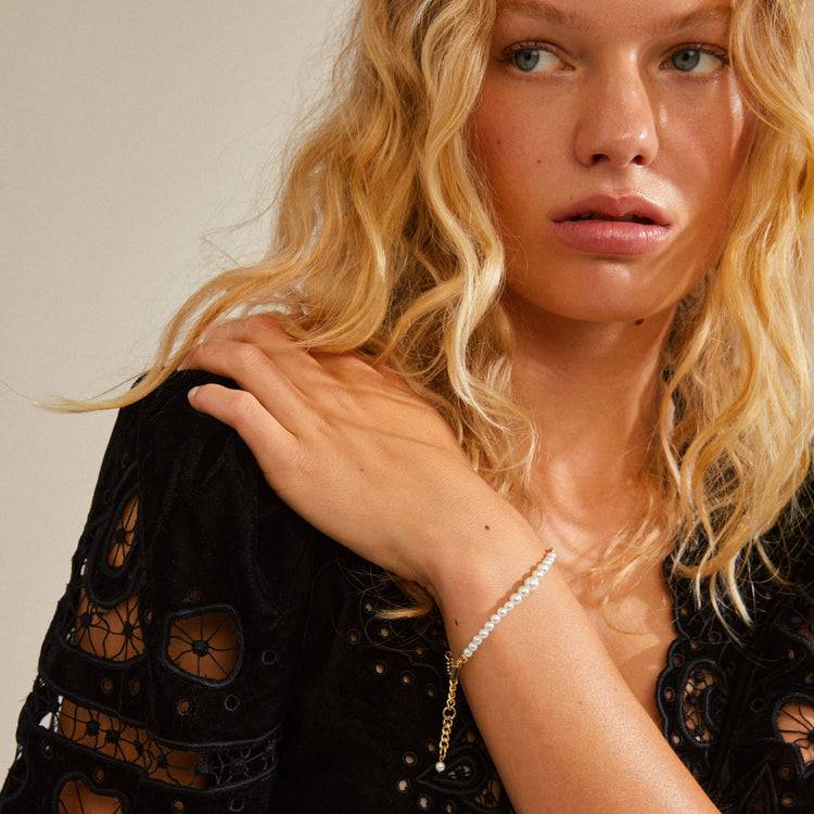 Pilgrim RELANDO Perlenarmband Vergoldet