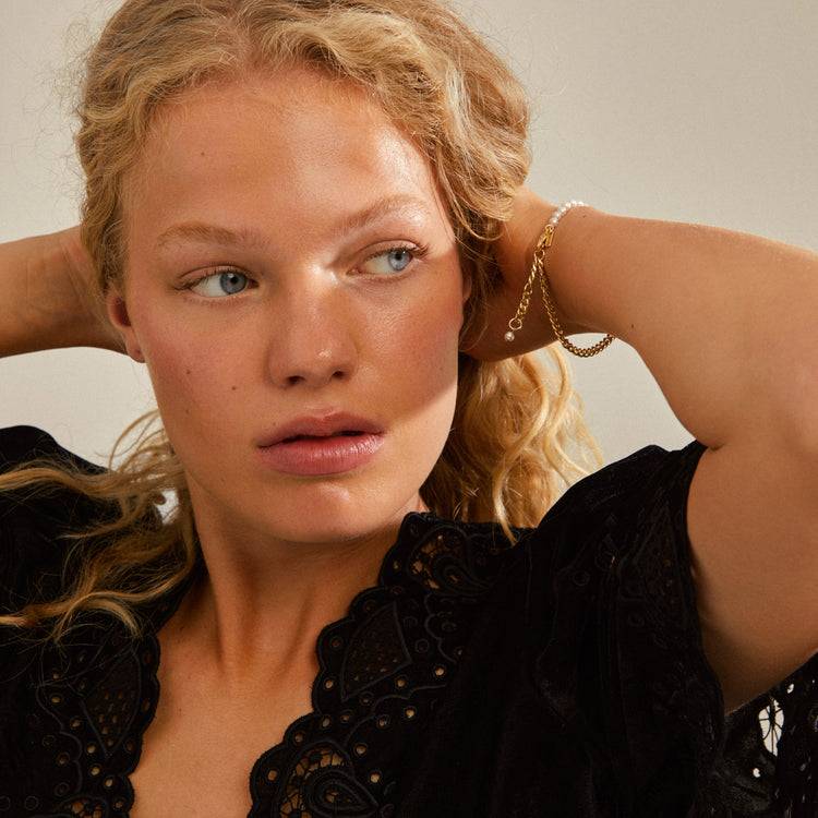 Pilgrim RELANDO Perlenarmband Vergoldet