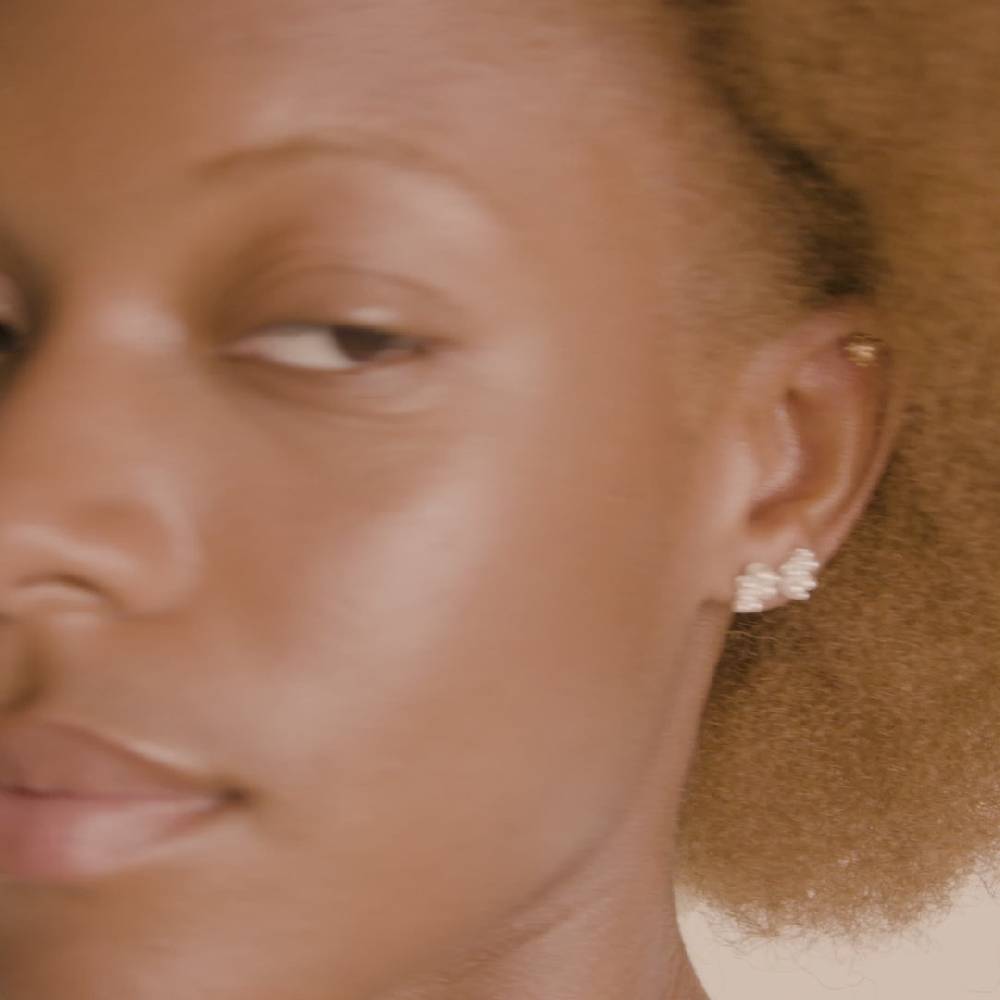 Pilgrim RELANDO Perlenohrringe Versilbert