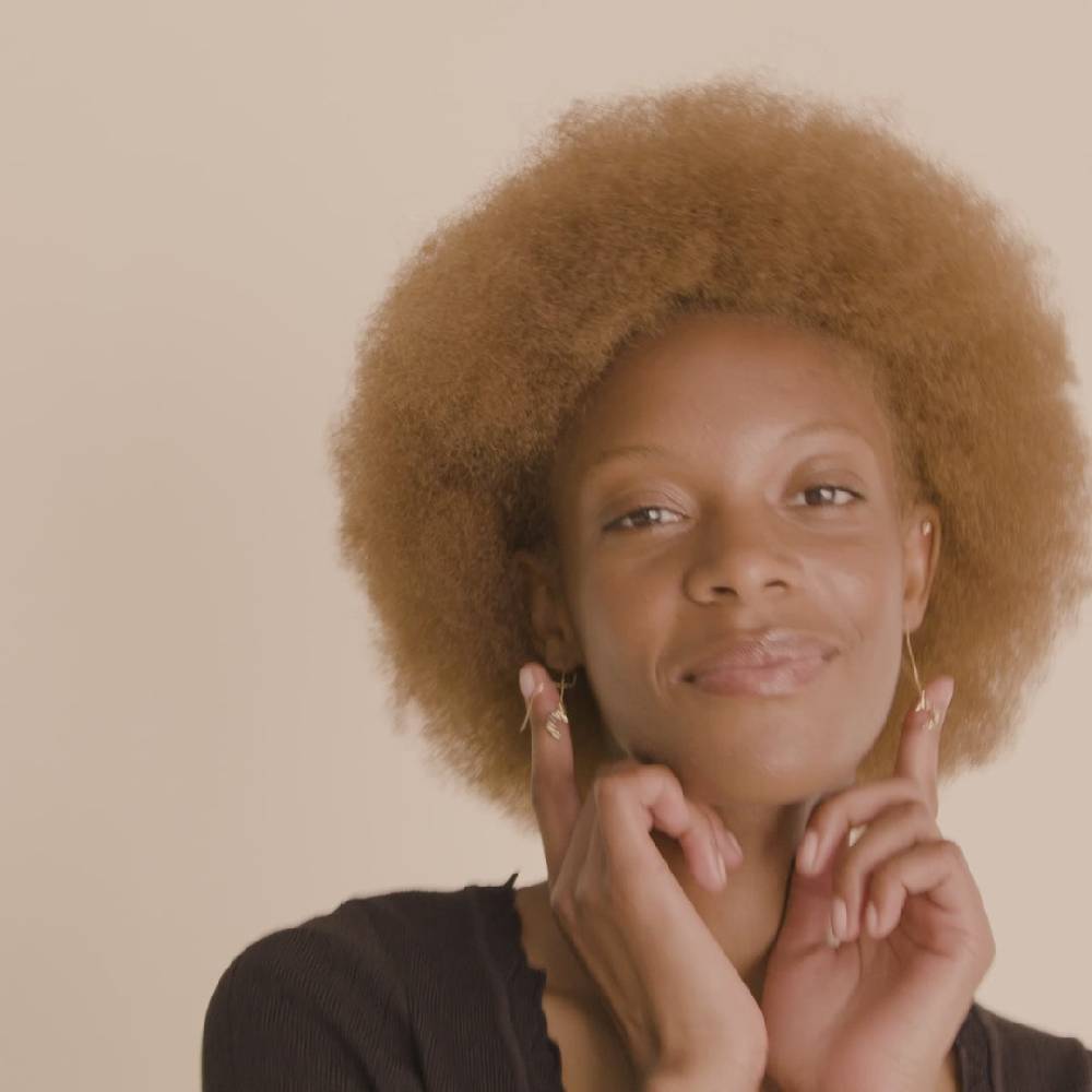 Pilgrim REMY Recycelte Kettenohrringe Vergoldet