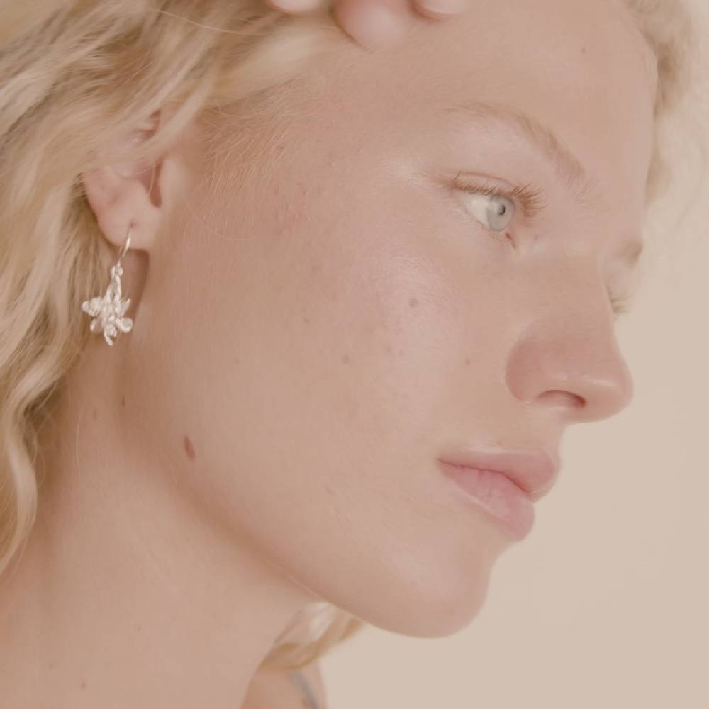 Pilgrim RIKO Recycelte Versilberte Ohrringe