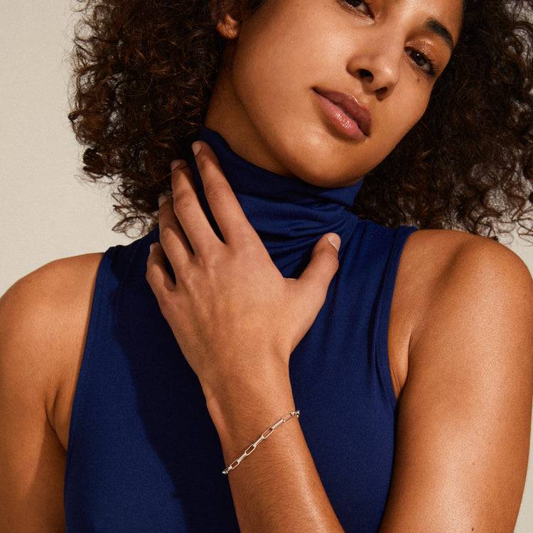 Pilgrim RONJA Recyceltes Armband, Versilbert