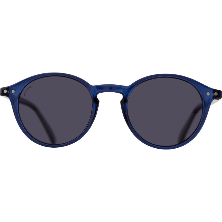 Pilgrim ROXANNE Klassische Runde Sonnenbrille, Blau
