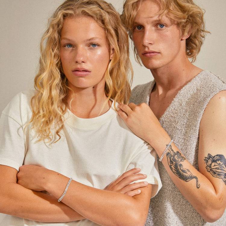 Pilgrim RUE Armband Versilbert