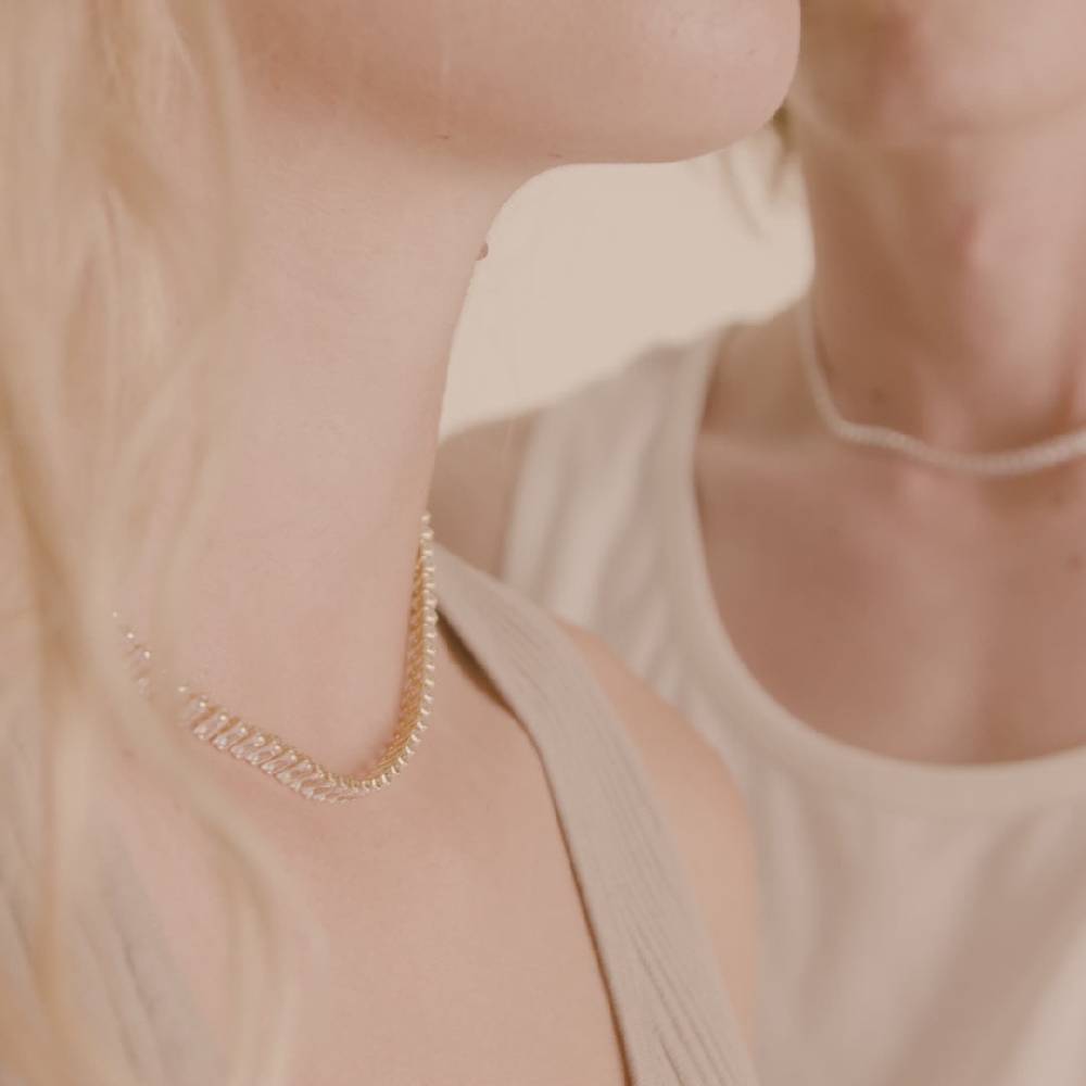 Pilgrim RUE Halskette Vergoldet