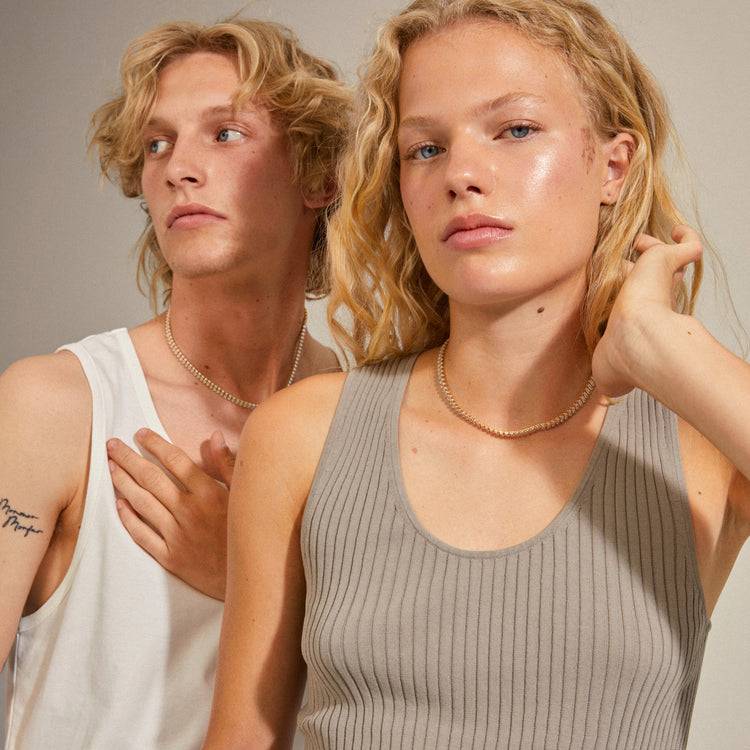 Pilgrim RUE Halskette Vergoldet