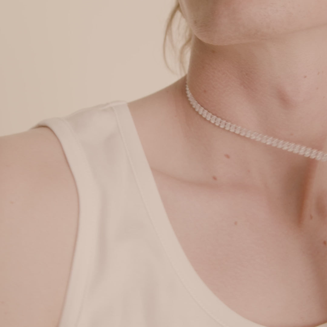 Pilgrim RUE Halskette Versilbert