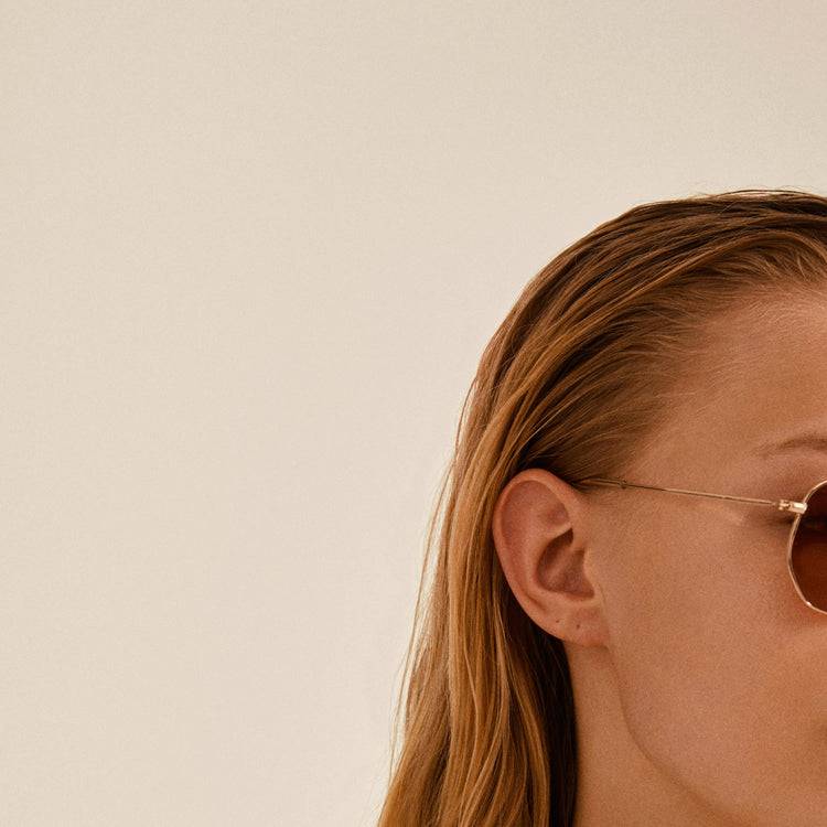 Pilgrim RYLAN Sonnenbrille Orange/Gold