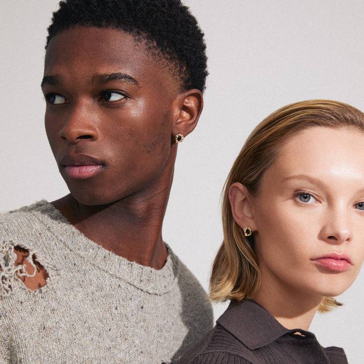 Pilgrim RYPER Recycelte Ohrringe Vergoldet