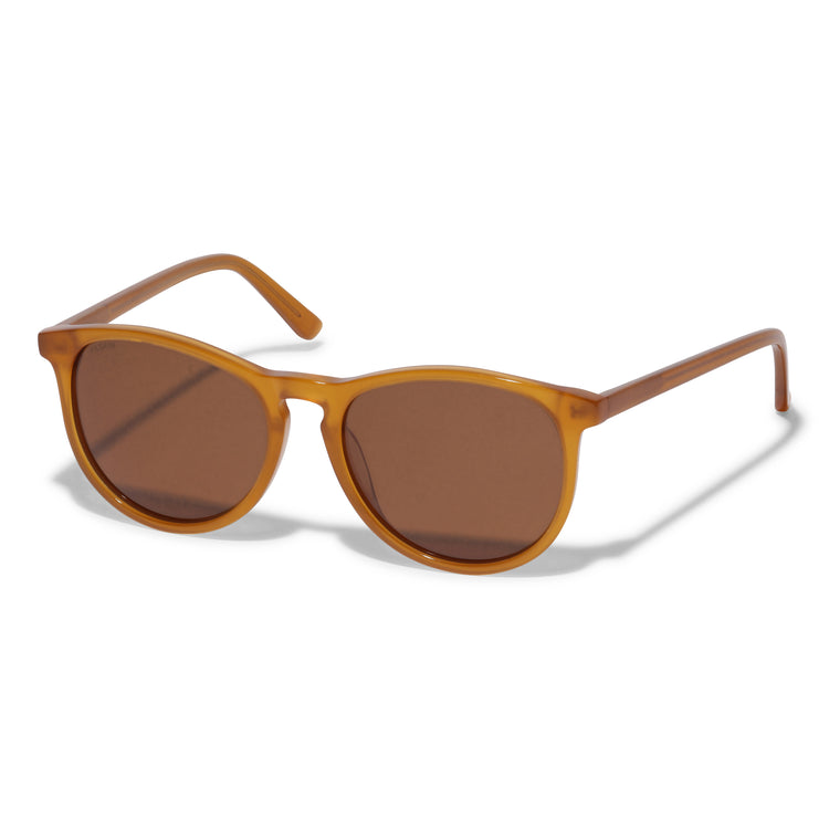 Pilgrim SAHARA Acetat Sonnenbrille hellbraun