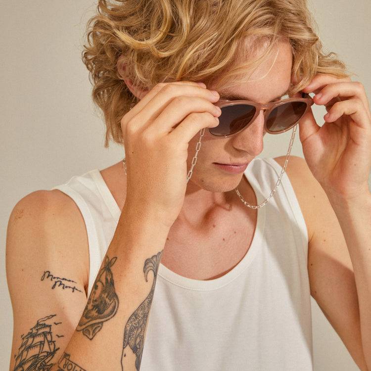 Pilgrim SAHARA Recycelte Sonnenbrille Rosa