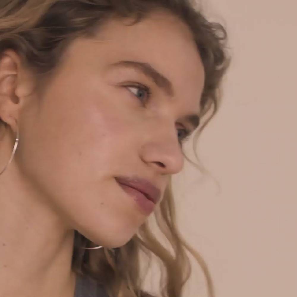 Pilgrim SANNE Große Hoop-Ohrringe, Versilbert