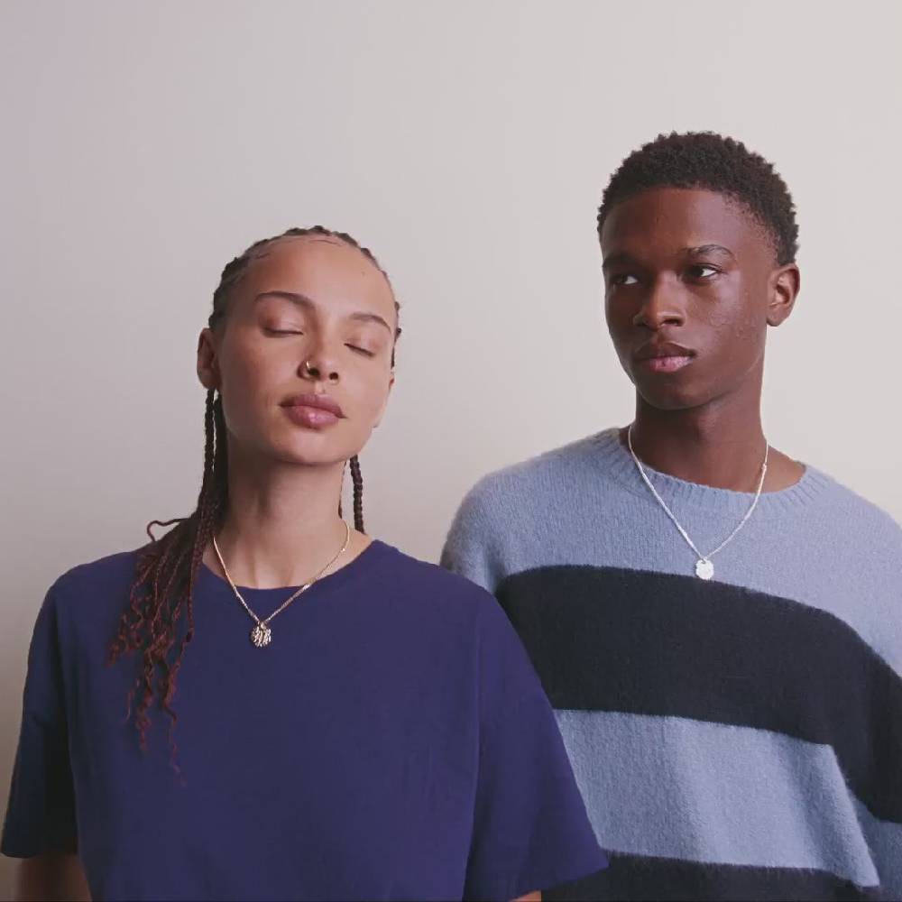 Pilgrim SCOTTIE Recycelte Münzhalskette Vergoldet