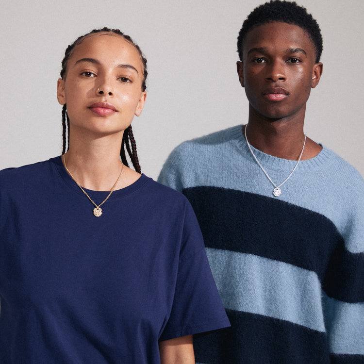 Pilgrim SCOTTIE Recycelte Münzhalskette Versilbert