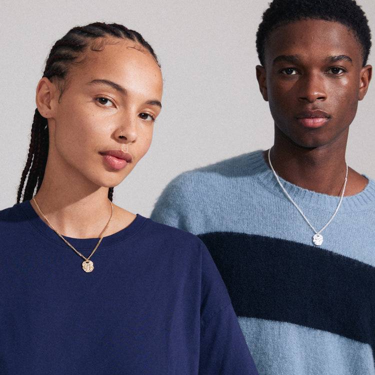 Pilgrim SCOTTIE Recycelte Münzhalskette Versilbert