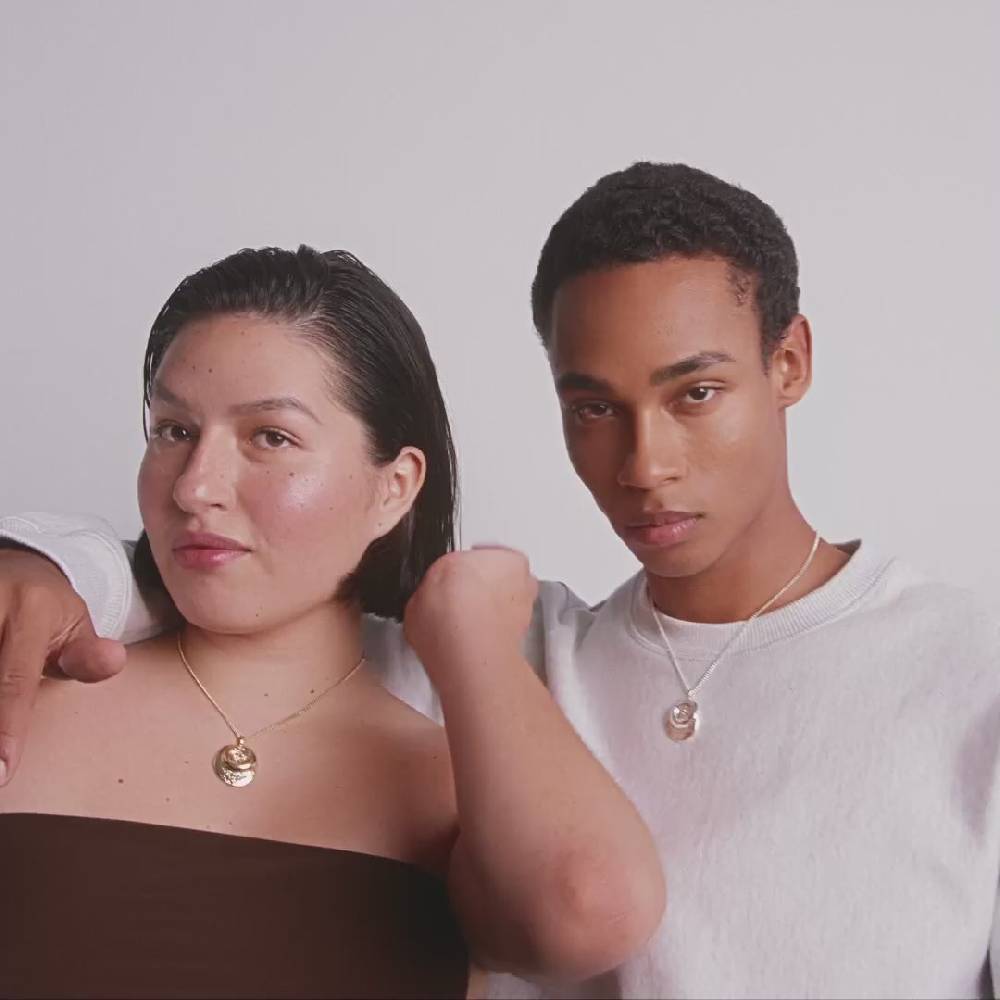 Pilgrim SEA Recycelte Halskette, Vergoldet