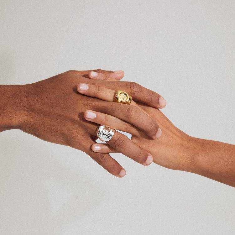 Pilgrim SEA Recycelter Ring, Vergoldet