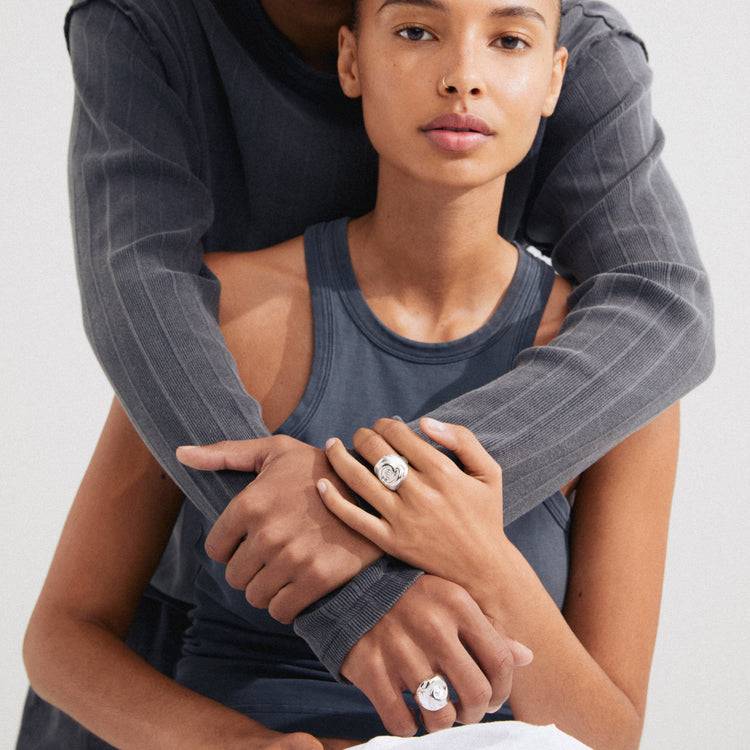 Pilgrim SEA Recycelter Ring, Versilbert