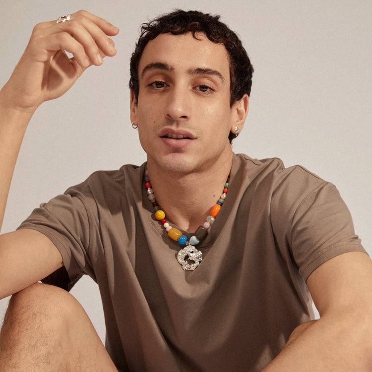 Pilgrim SMILE Ohrringe, 2-in-1 Set, Versilbert