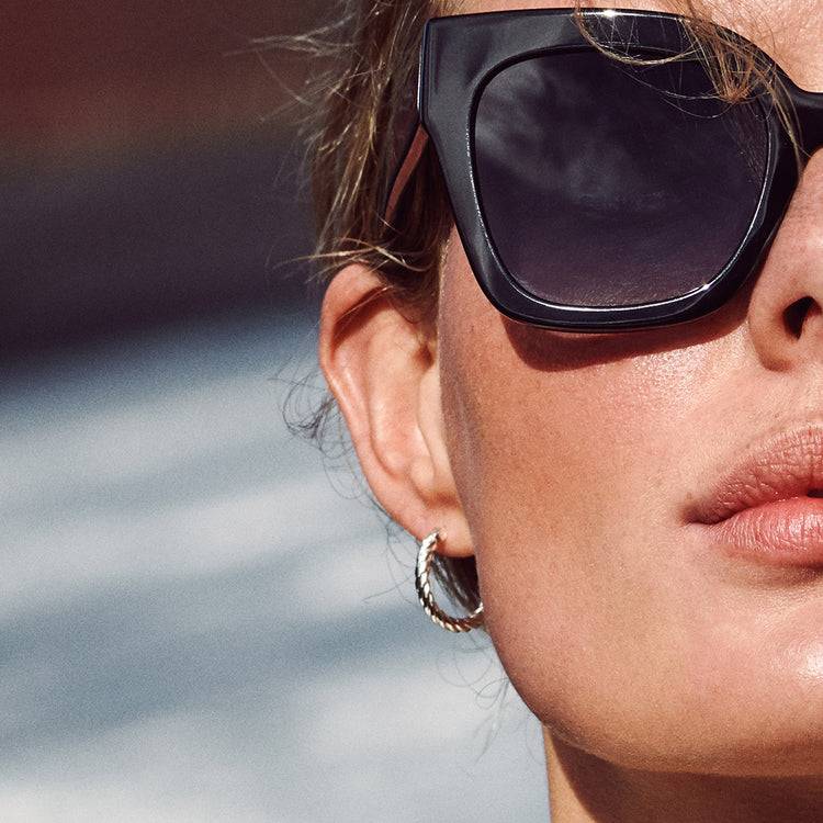 Pilgrim Sonnenbrille : Dael : Schwarz