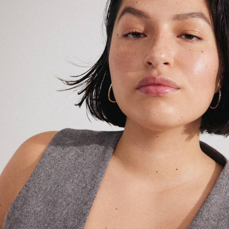 Pilgrim STAR Recycelte Hoops Vergoldet