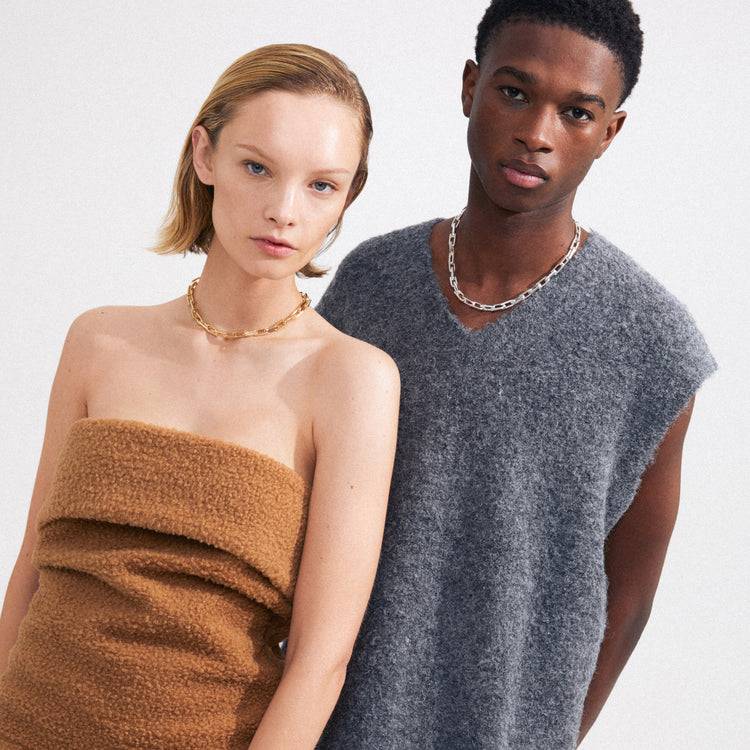 Pilgrim STAY Recycelte Halskette Vergoldet