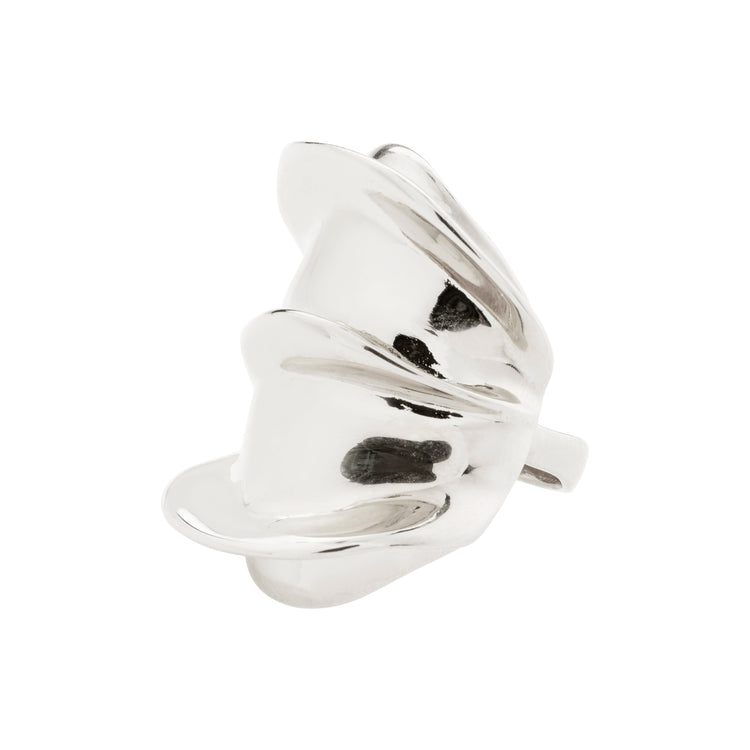 Pilgrim STAY recycelter Ring versilbert