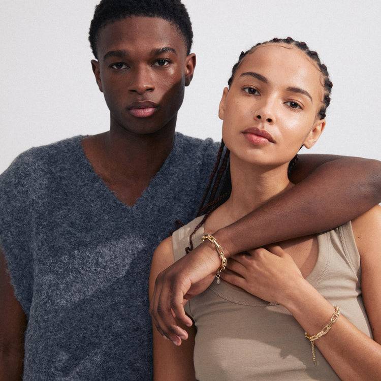 Pilgrim STAY Recyceltes Armband Vergoldet