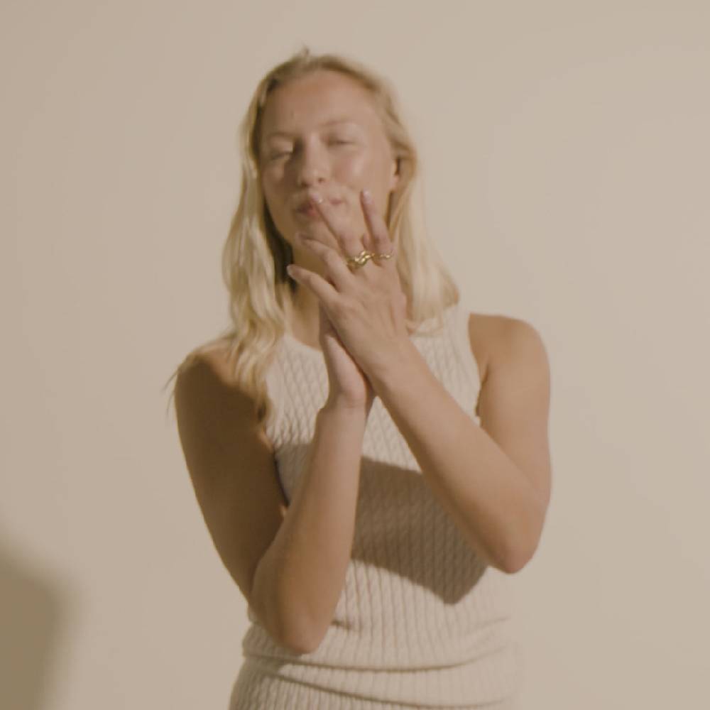 Pilgrim STORM Recycelte Ringe, 3-in-1-Set, Vergoldet