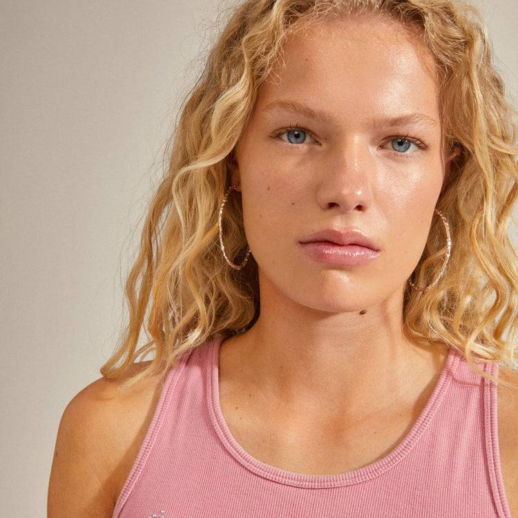 Pilgrim SUN Recycelte Mega-Hoops Versilbert