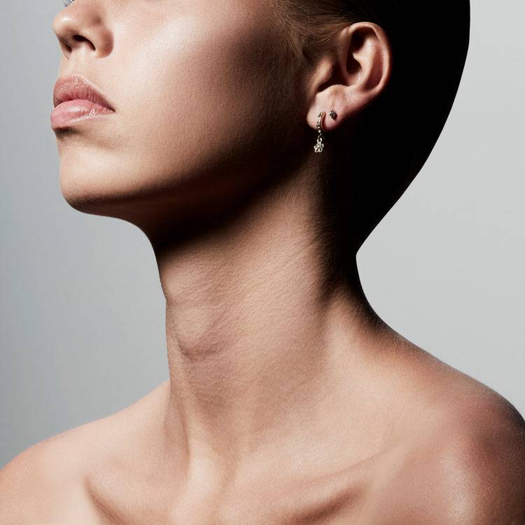 Pilgrim SYLVIA Kristallohrringe, Vergoldet