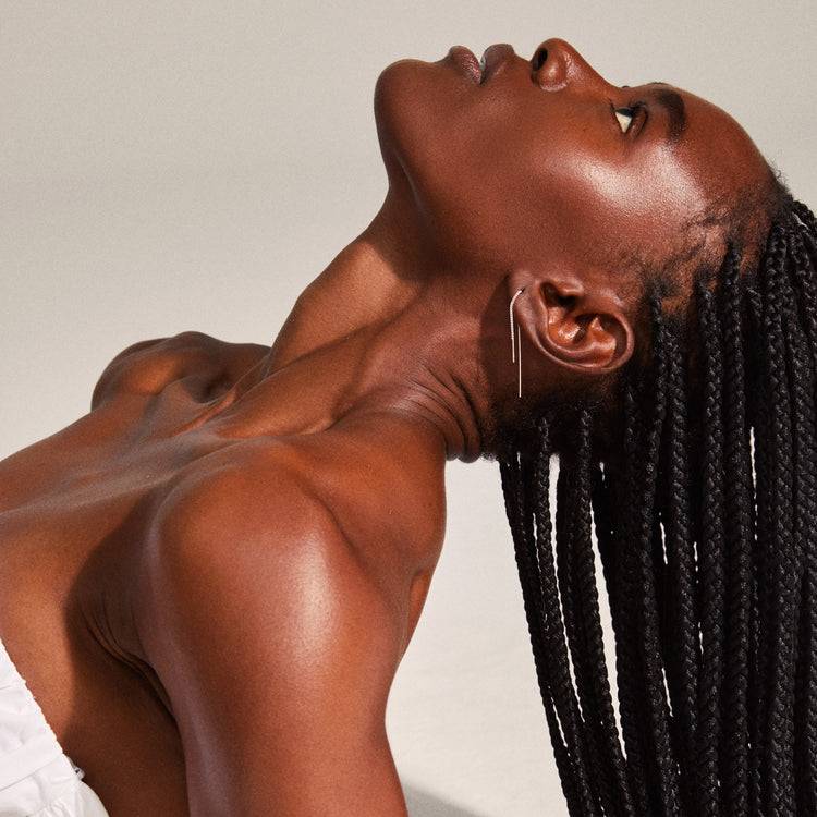 Pilgrim TAHOE Recycelte Kettenohrringe, Versilbert