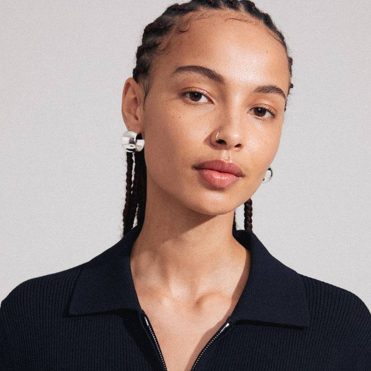 Pilgrim TALULLA Recycelte Ohrringe Versilbert