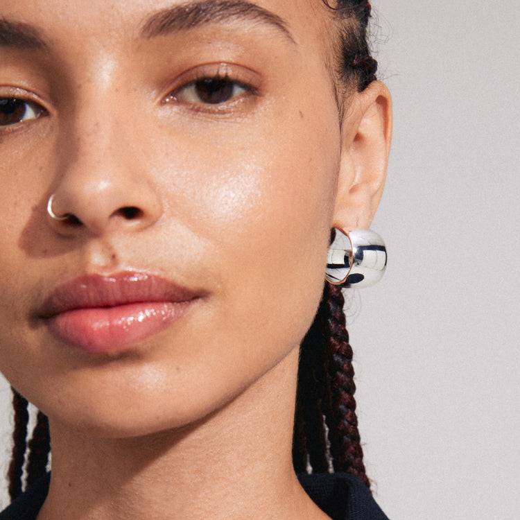 Pilgrim TALULLA Recycelte Ohrringe Versilbert