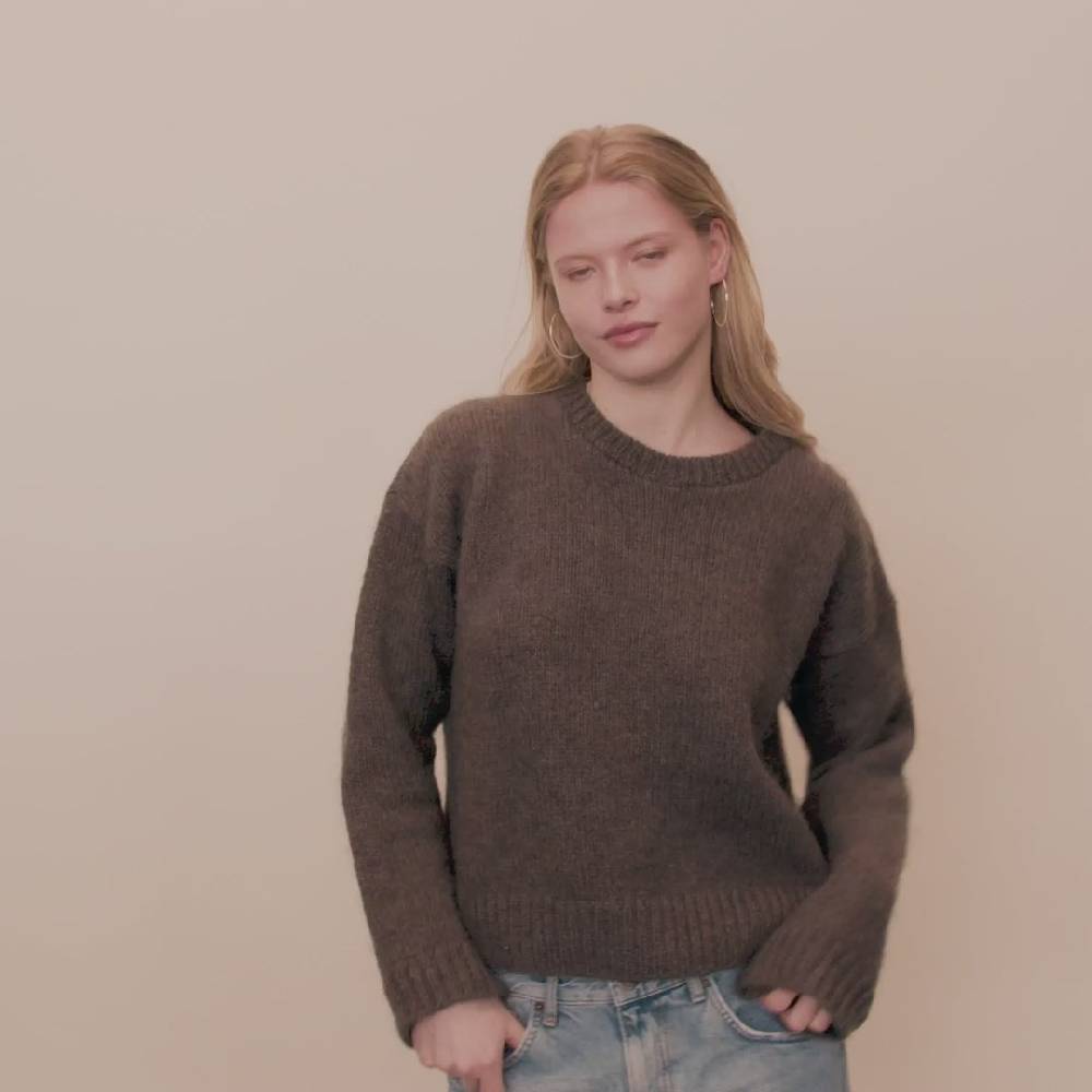 Pilgrim TILLY Große Recycelte Creolen, Versilbert