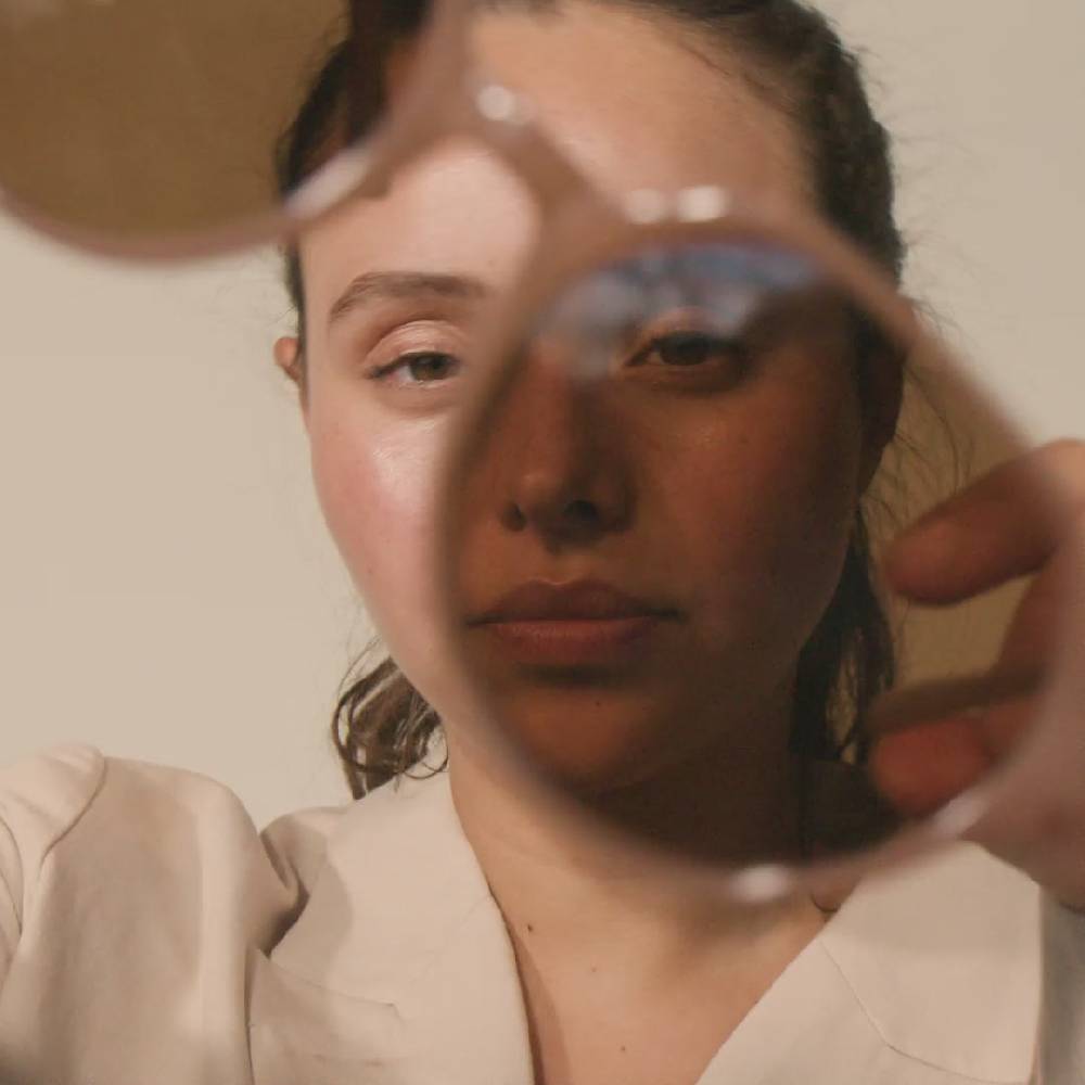 Pilgrim TRIANA Recycelte Sonnenbrille Hellbraun