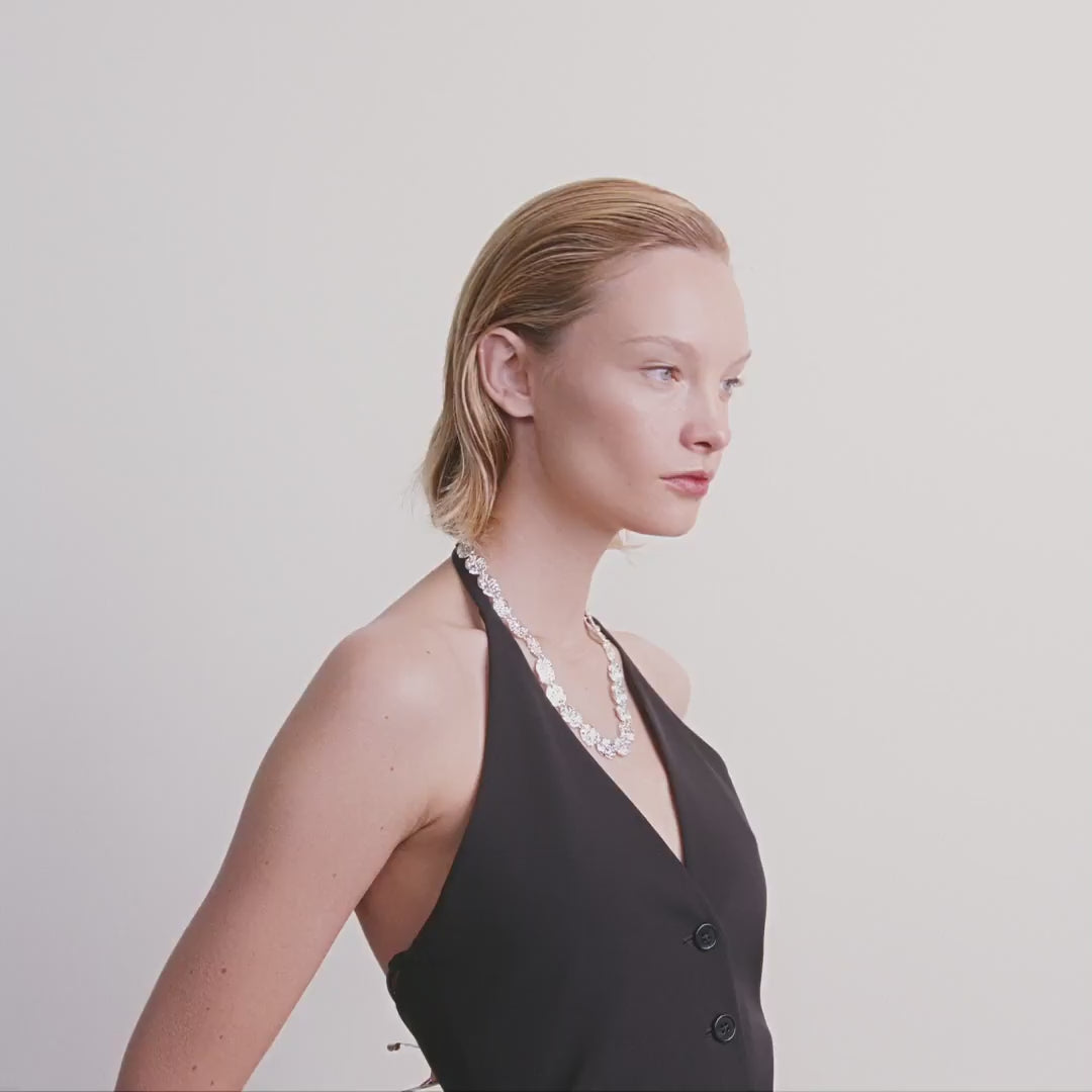 Pilgrim TRUE Recycelte Halskette Versilbert