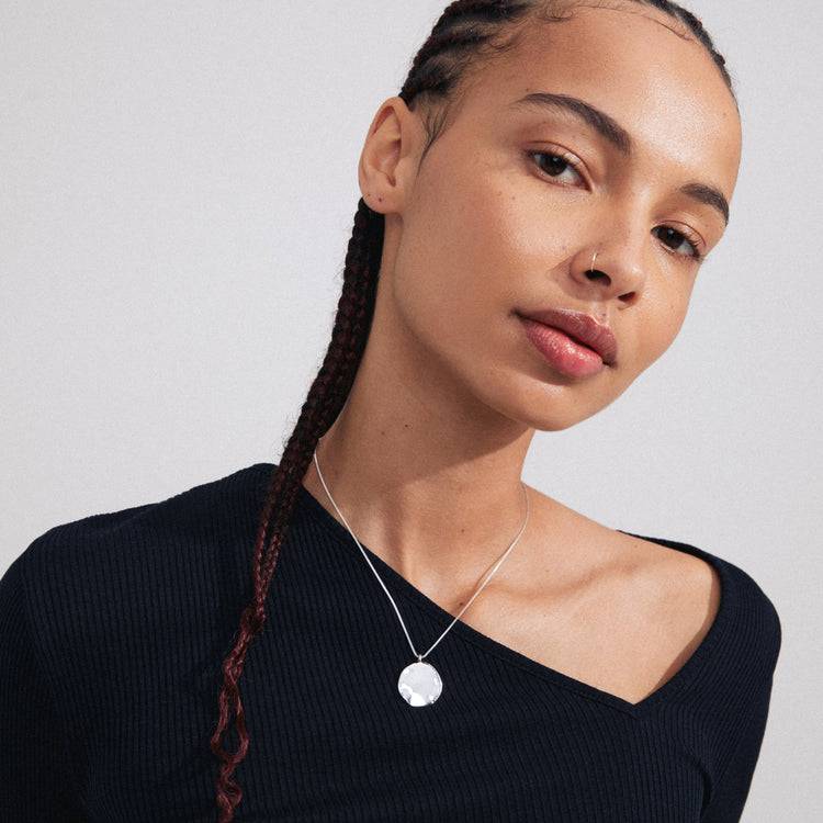 Pilgrim TRUE Recycelte Münzhalskette Versilbert