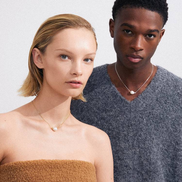 Pilgrim TRUST Halskette Mit Perle Vergoldet