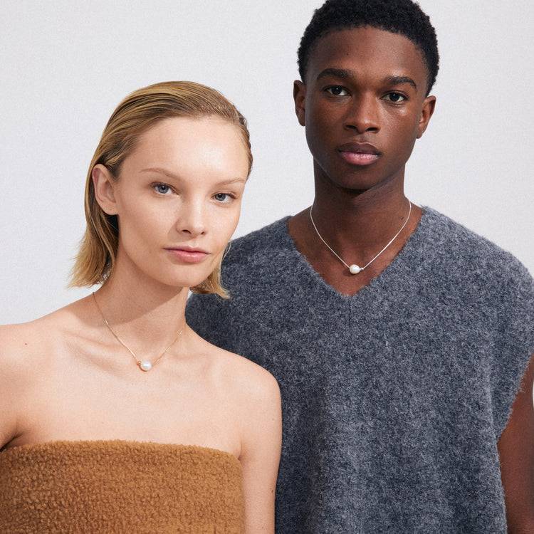 Pilgrim TRUST Halskette Mit Perle Versilbert