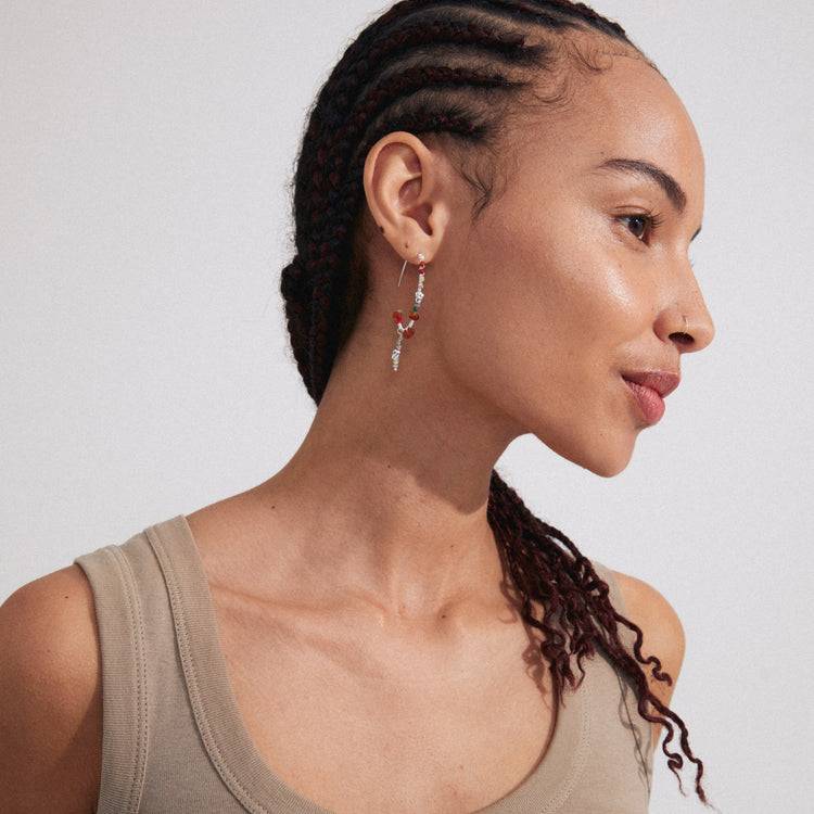 Pilgrim TRUST Offene Creolen Versilbert