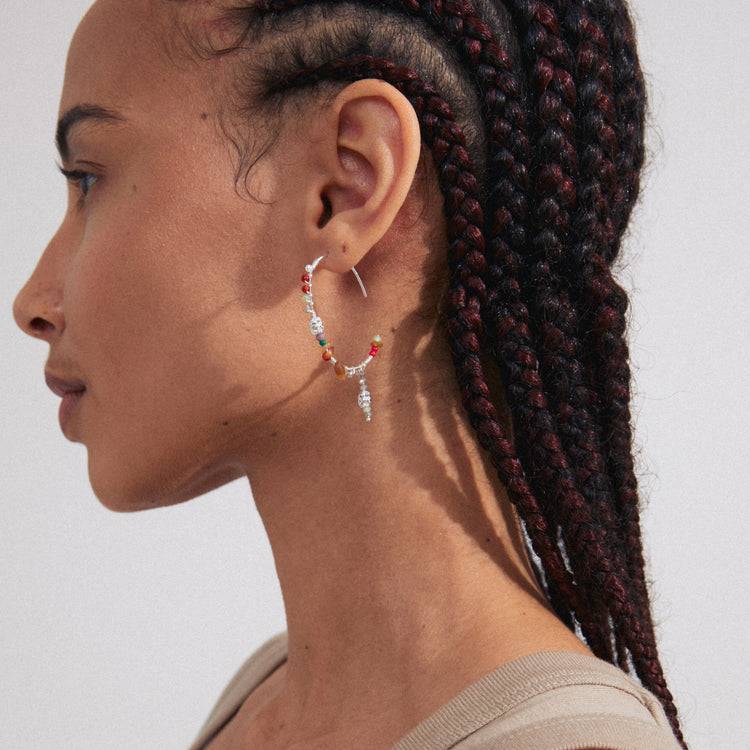 Pilgrim TRUST Offene Creolen Versilbert