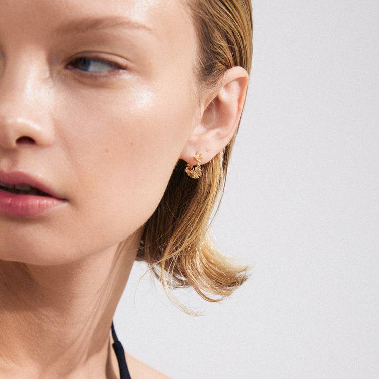 Pilgrim TRUST Recycelte Creolen Vergoldet