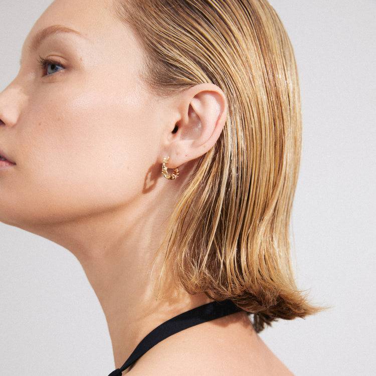 Pilgrim TRUST Recycelte Creolen Vergoldet