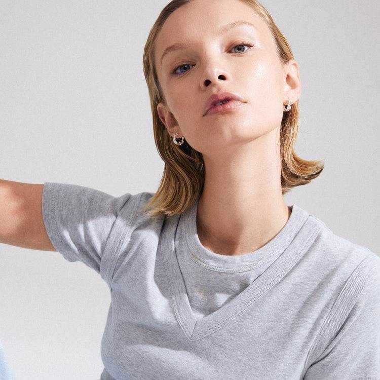 Pilgrim TRUST Recycelte Creolen Versilbert